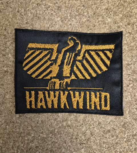 Hawkwind Patch - Embroidered (Sew-on)