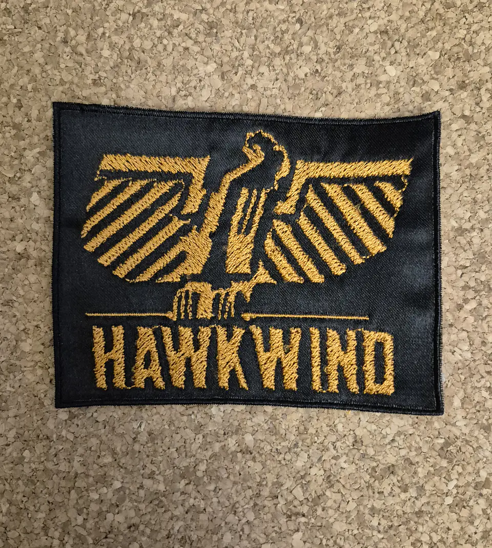 Hawkwind Patch - Embroidered (Sew-on) 1