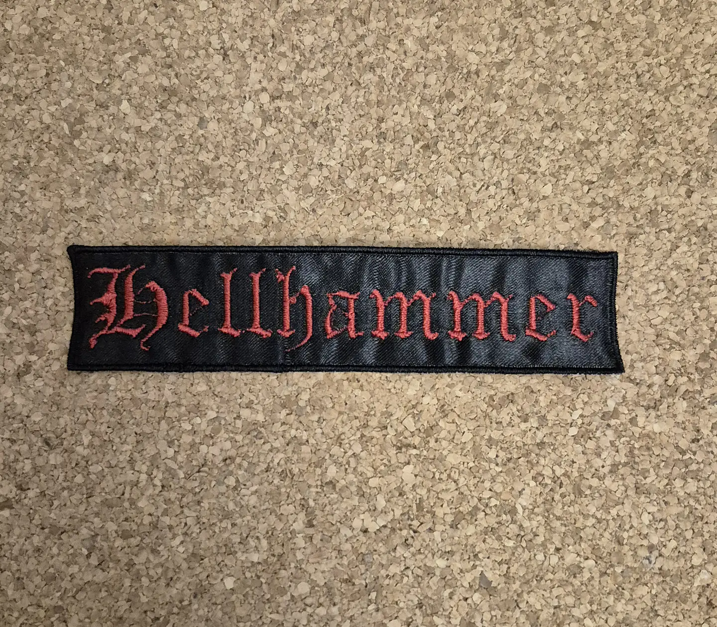 Hellhammer Patch - Embroidered (Sew-on) 1