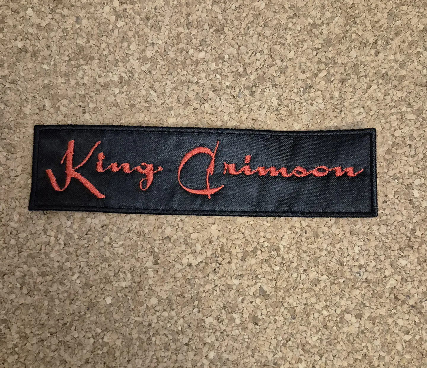 King Crimson Patch - Embroidered (Sew-on) 1