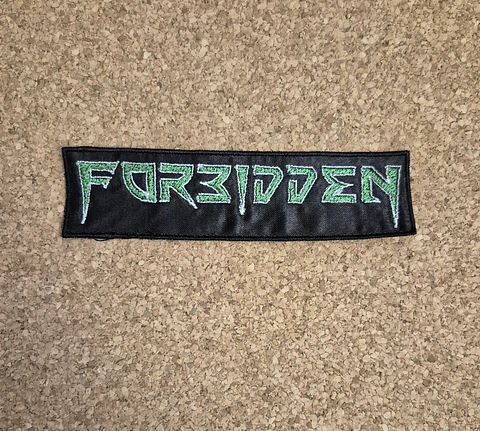 Forbidden Patch - Embroidered (Sew-on)