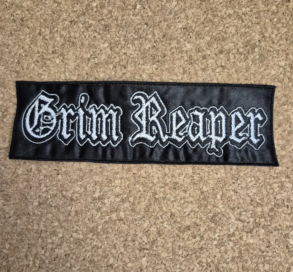 Grim Reaper Patch - Embroidered (Sew-on) 1