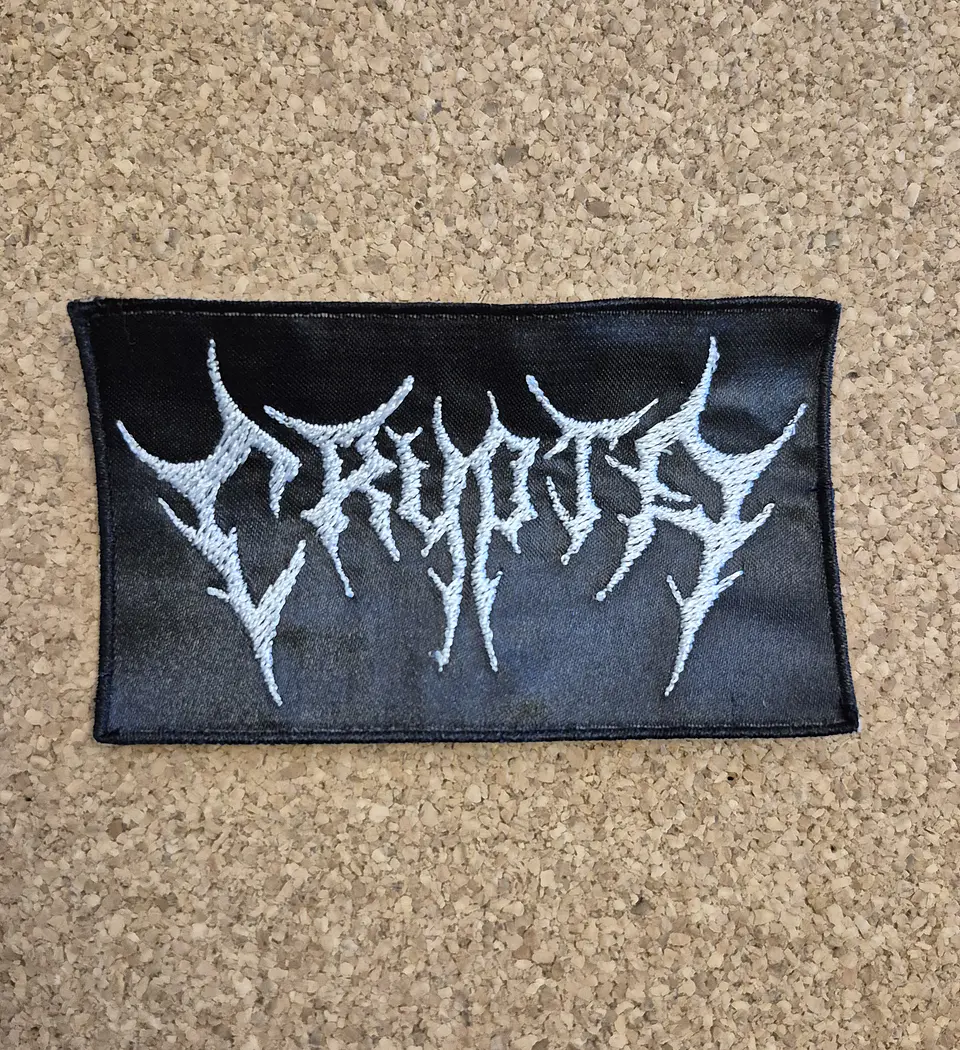 Crypta Patch - Embroidered (Sew-on)  1
