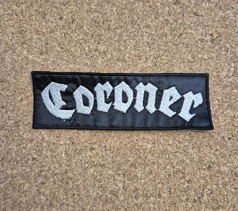 Coroner Patch - Embroidered (Sew-on)