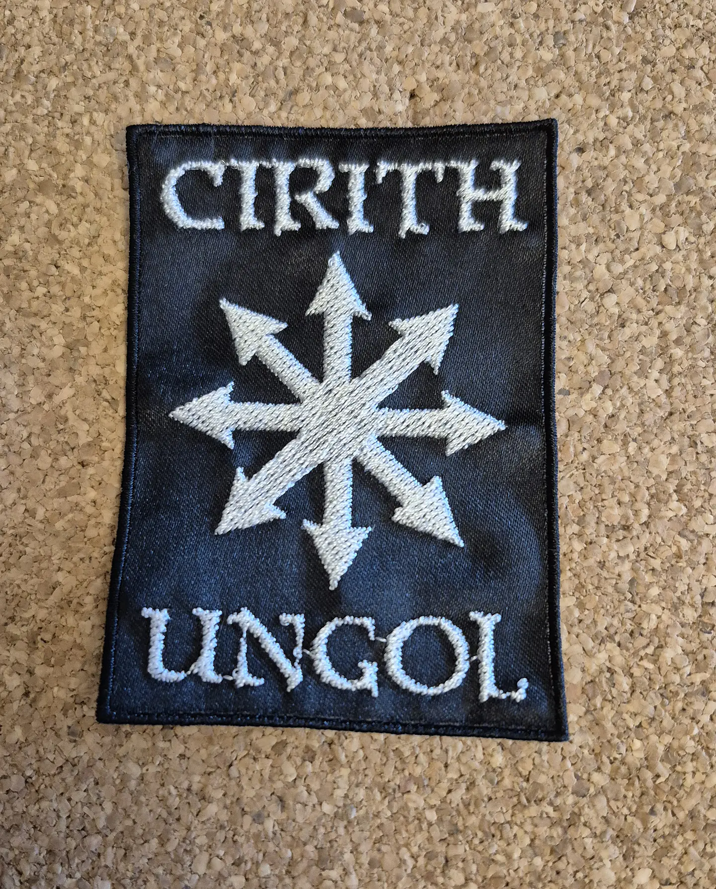 Cirith Ungol Patch - Embroidered (Sew-on)  1