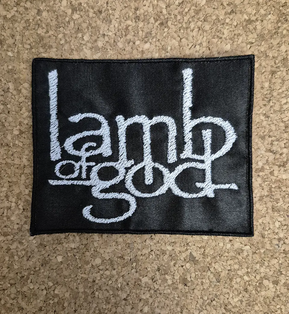 Lamb of God Patch - Embroidered (Sew-on)  1