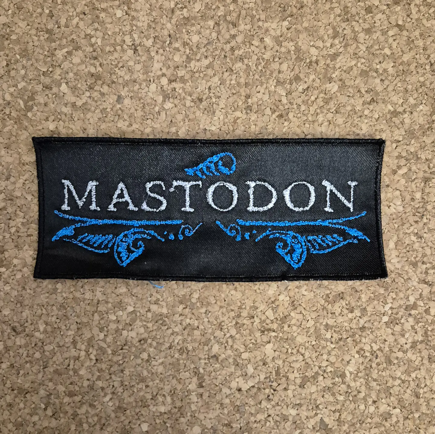 Mastodon Patch - Embroidered (Sew-on) 1