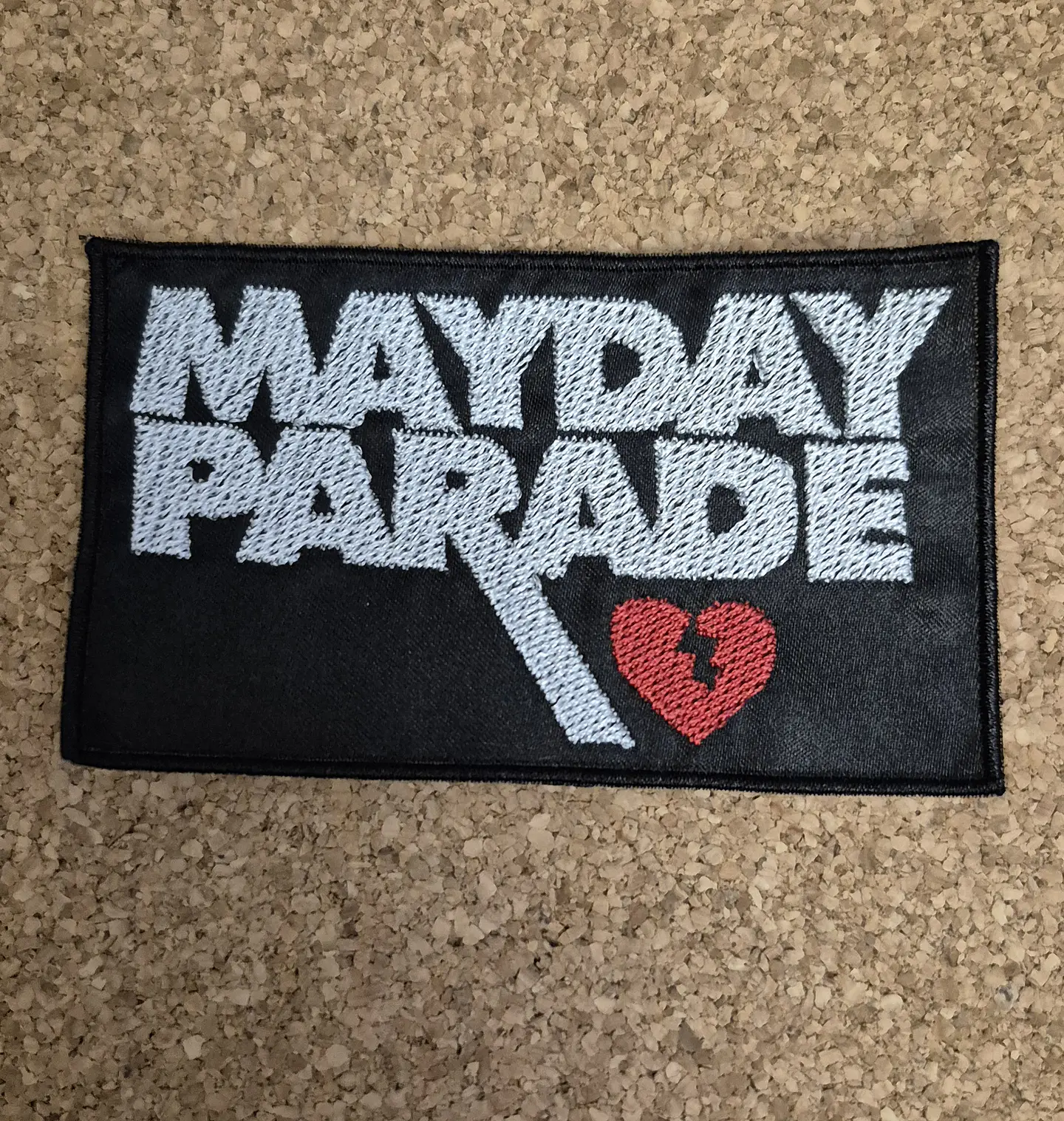 Mayday Parade Patch - Embroidered (Sew-on) 1