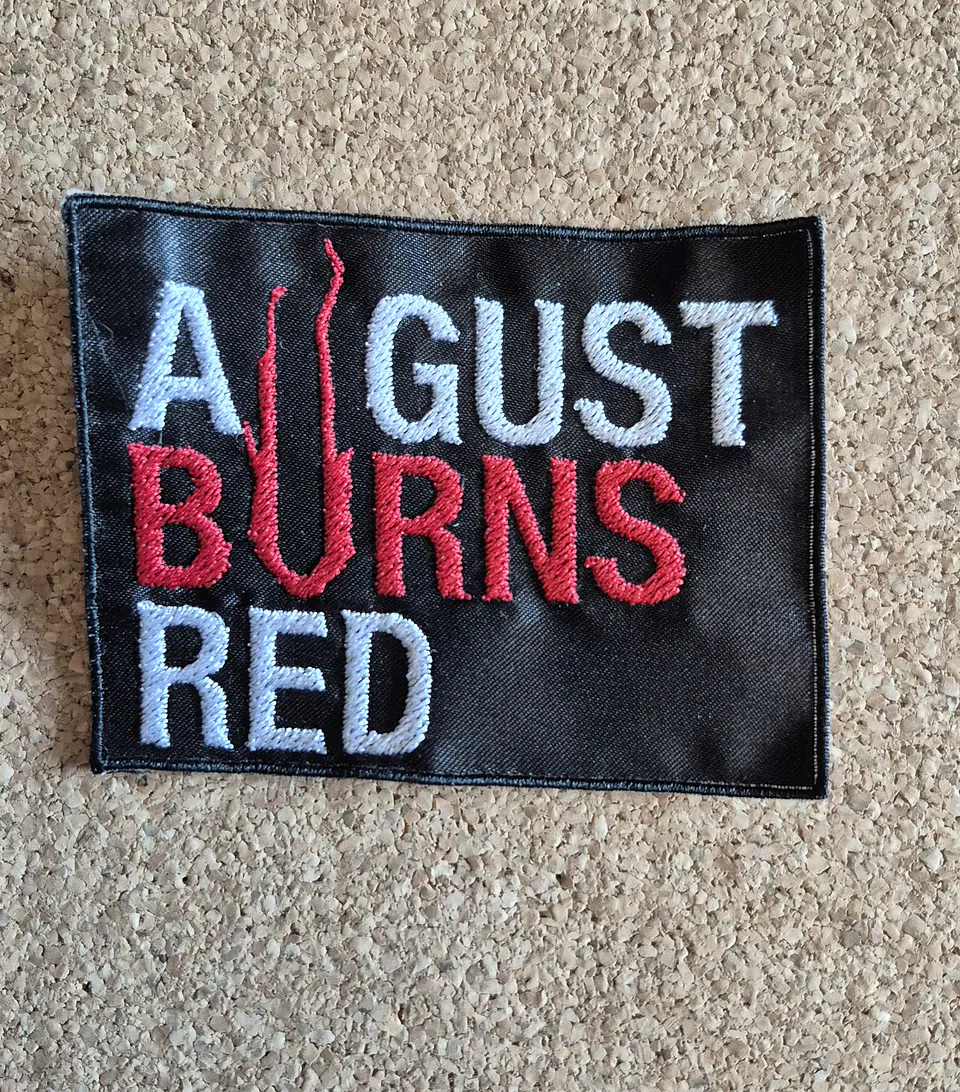 August Burns Red Patch - Embroidered (Sew-on) 1