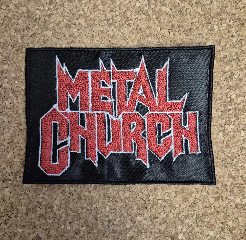 Metal Church Patch - Embroidered (Sew-on) 1