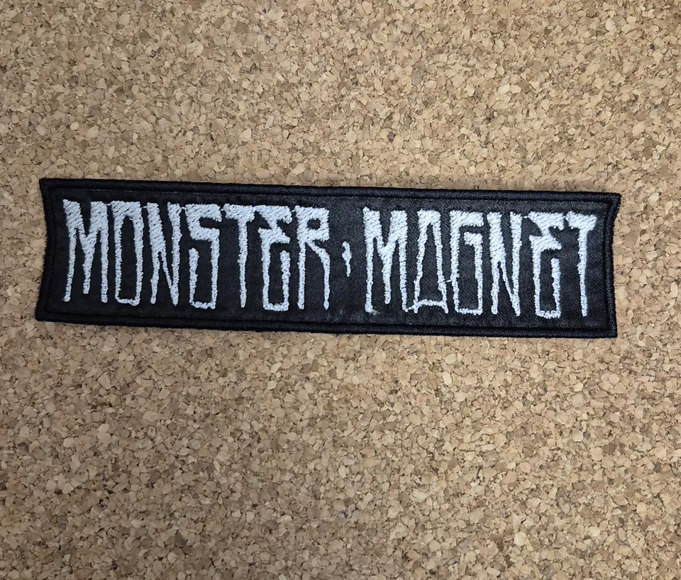 Monster Magnet Patch - Embroidered (Sew-on) 1