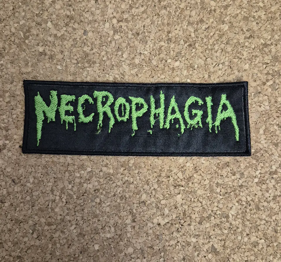 Necrophagia Patch - Embroidered (Sew-on) 1