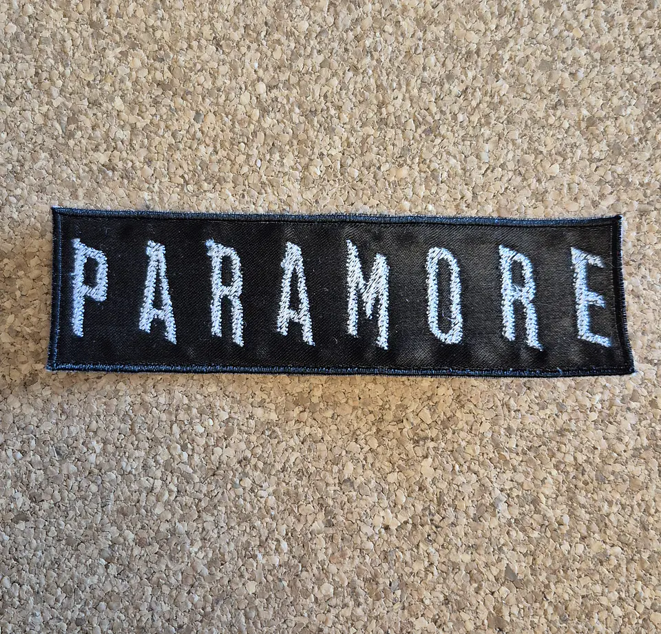 Paramore Patch - Embroidered (Sew-on) 1
