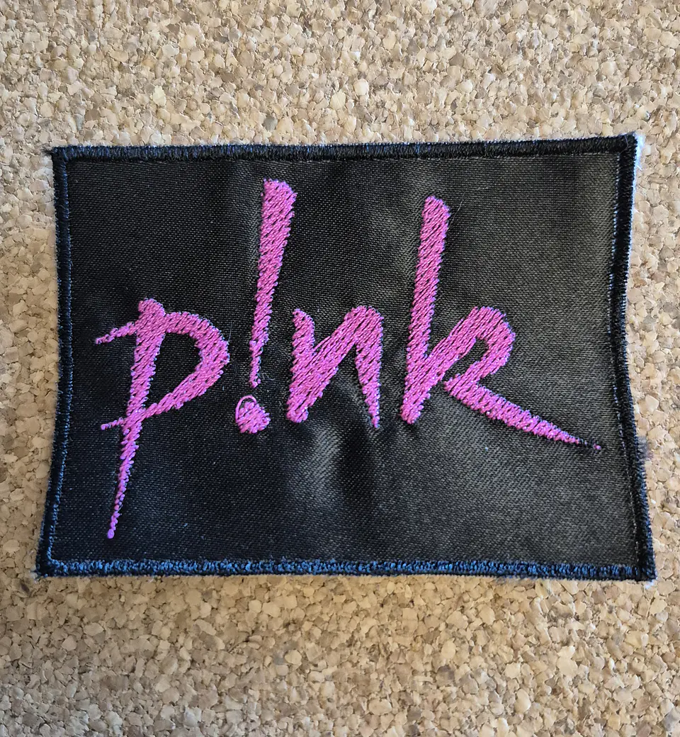 Pink Patch - Embroidered (Sew-on) 1