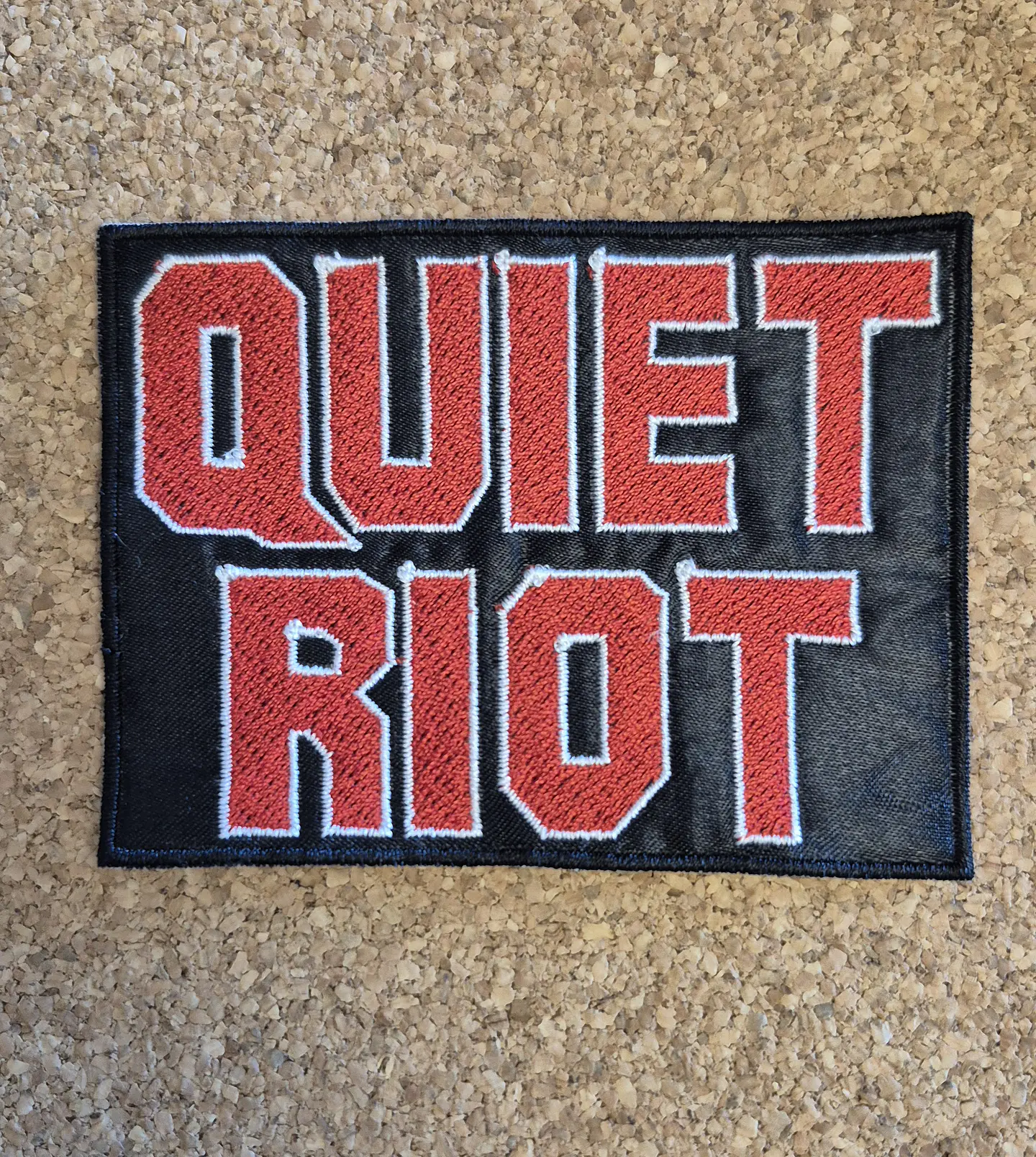 Quiet Riot Patch - Embroidered (Sew-on) 1