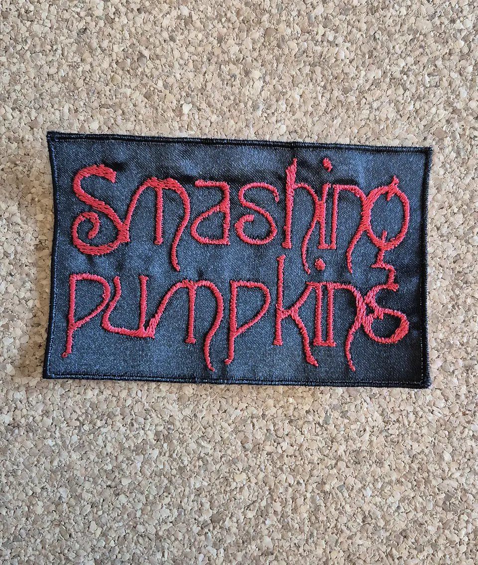 Smashing Pumpkins Patch - Embroidered (Sew-on) 1