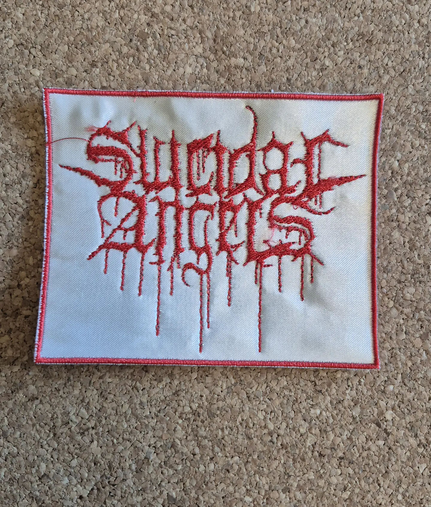 Suicidal Angels Patch - Embroidered (Sew-on) 1