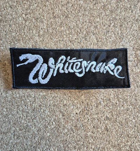 Whitesnake Patch - Embroidered (Sew-on)