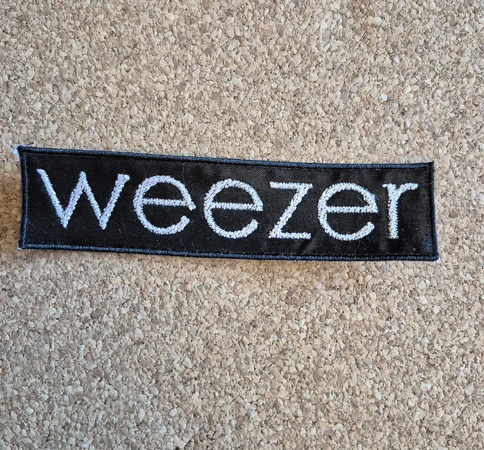 Weezer Patch - Embroidered (Sew-on) 1