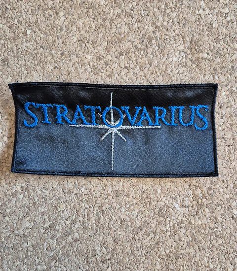 Stratovarius Patch - Embroidered (Sew-on)