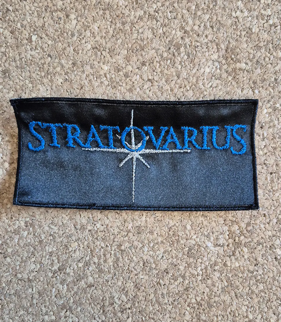 Stratovarius Patch - Embroidered (Sew-on) 1