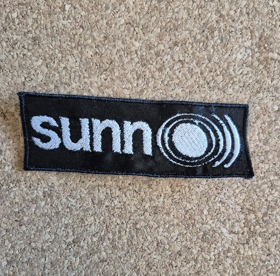 Sun O))) Patch - Embroidered (Sew-on) 1