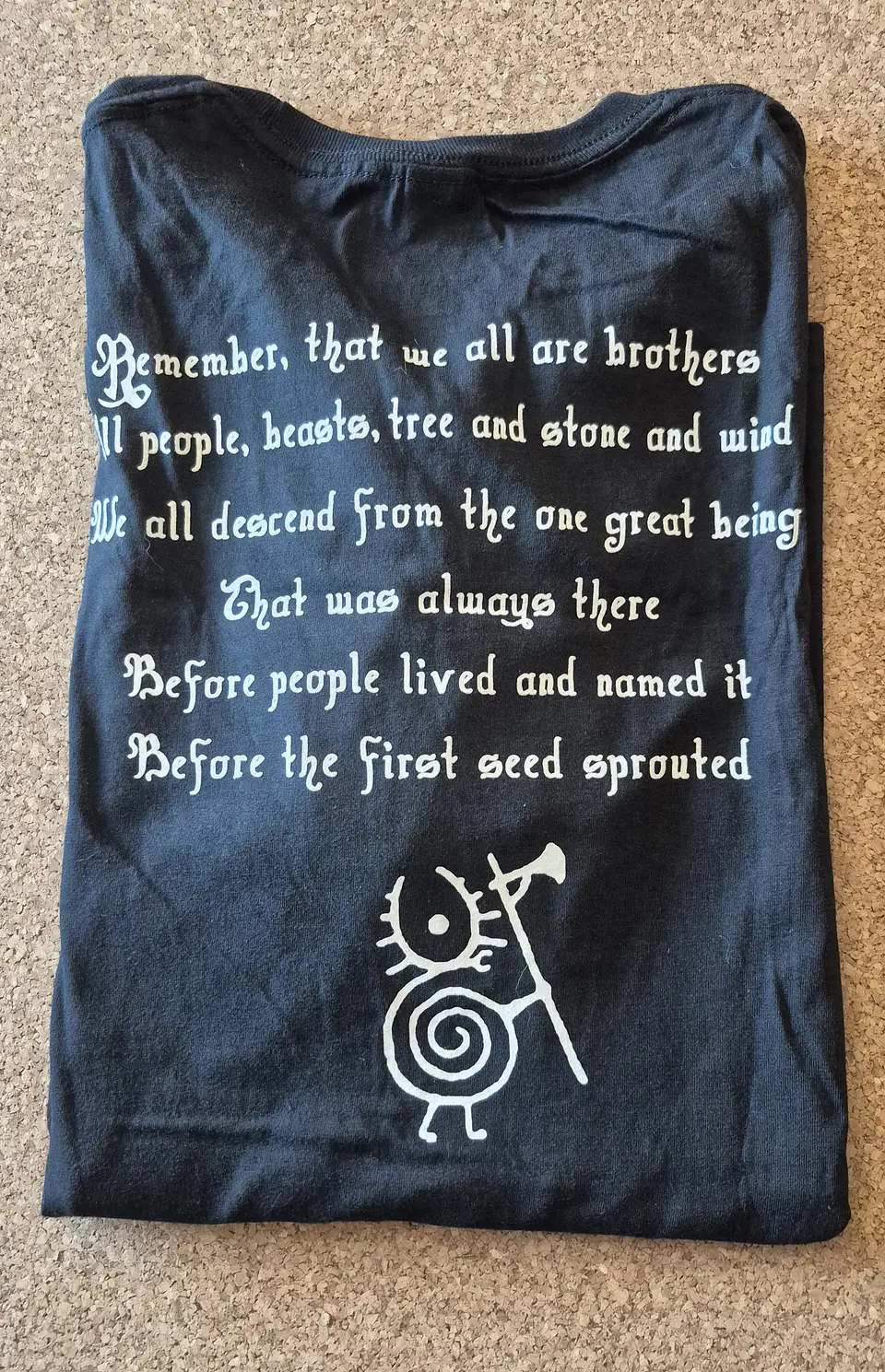 T-Shirt Heilung – Runes & Symbols Design (Tamanho M) 3