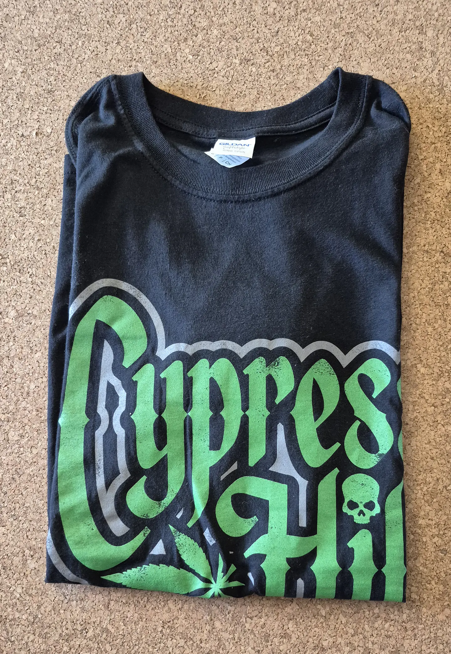T-Shirt Cypress Hill – Skull Classic Design (Tamanho S) 2