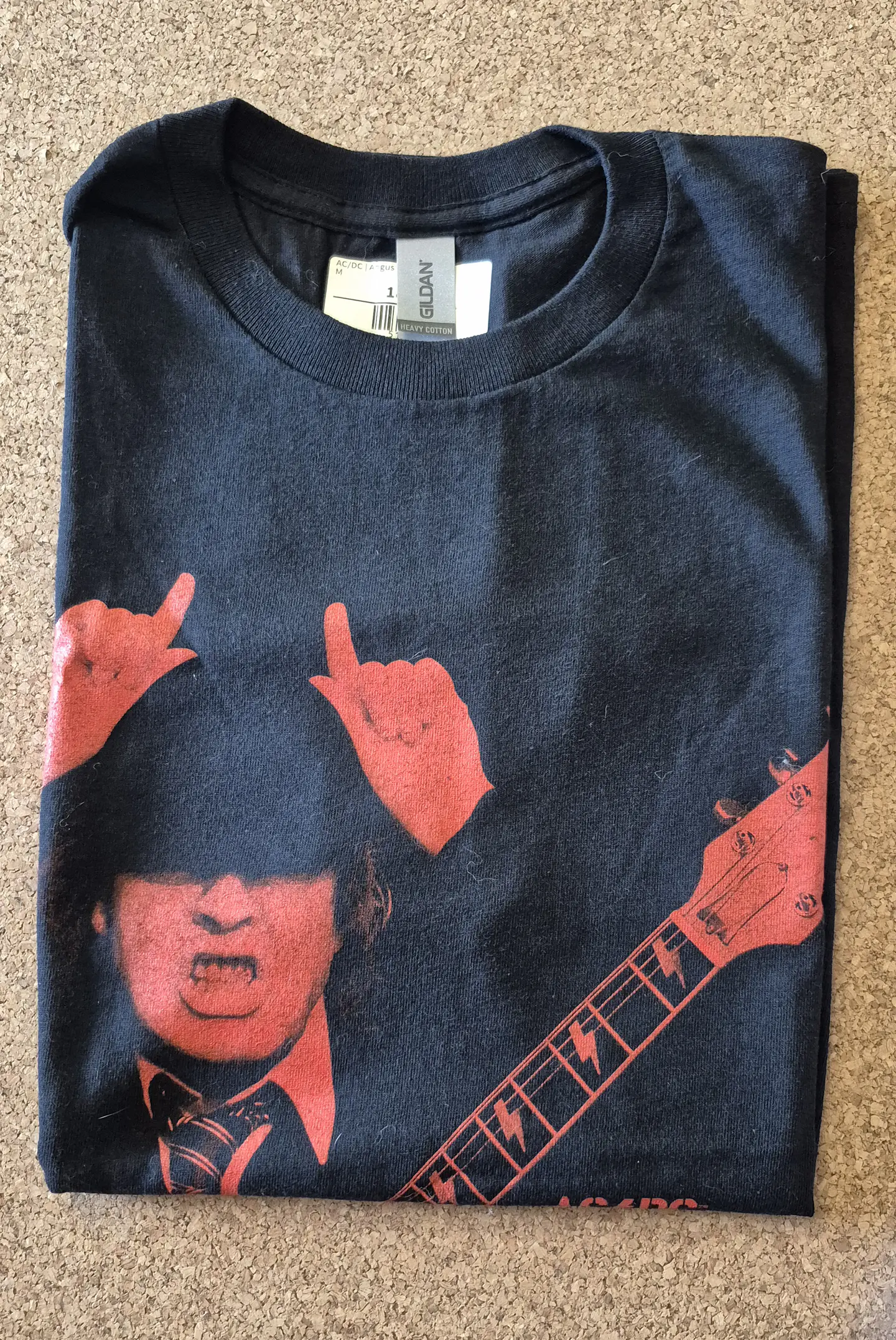 T-Shirt Ac/dc – Angus PWR UP (Tamanho M)  1