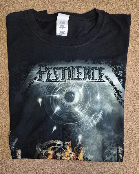 T-Shirt Pestilence (Tamanho L) 