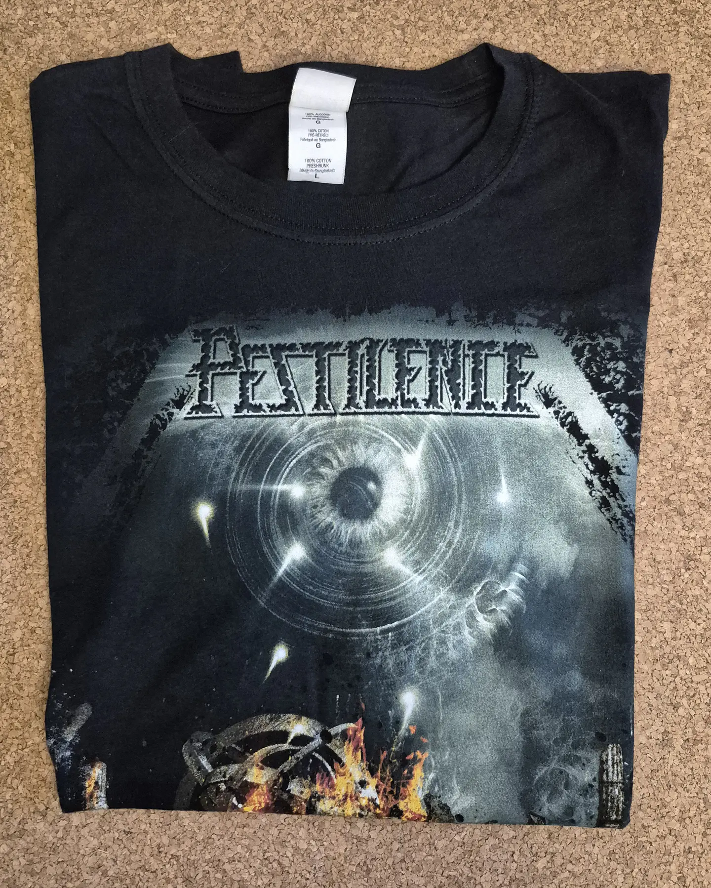 T-Shirt Pestilence (Tamanho L)  2