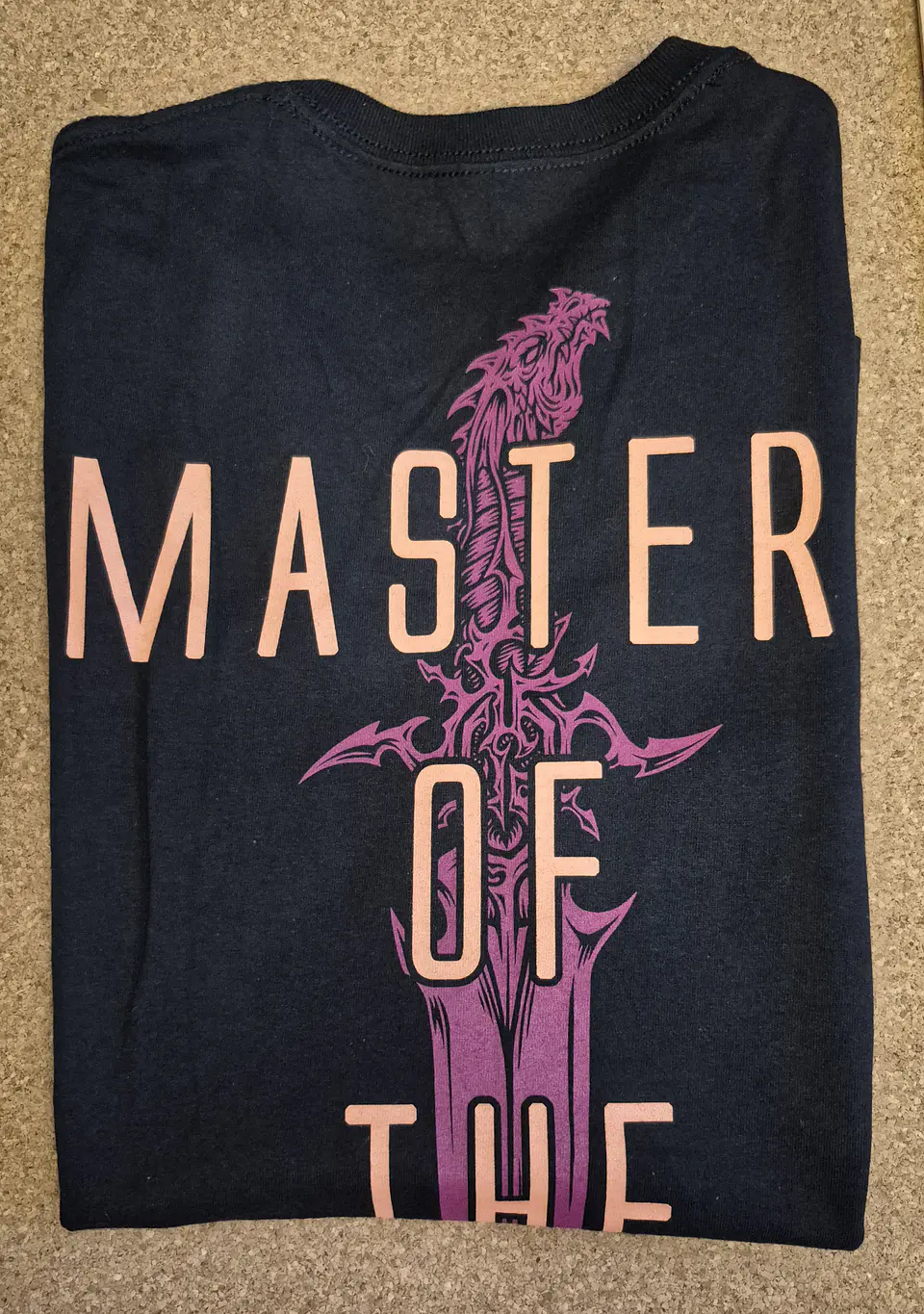 T-Shirt Gloryhammer – Masters of the Galaxy Design (Tamanho M) 4