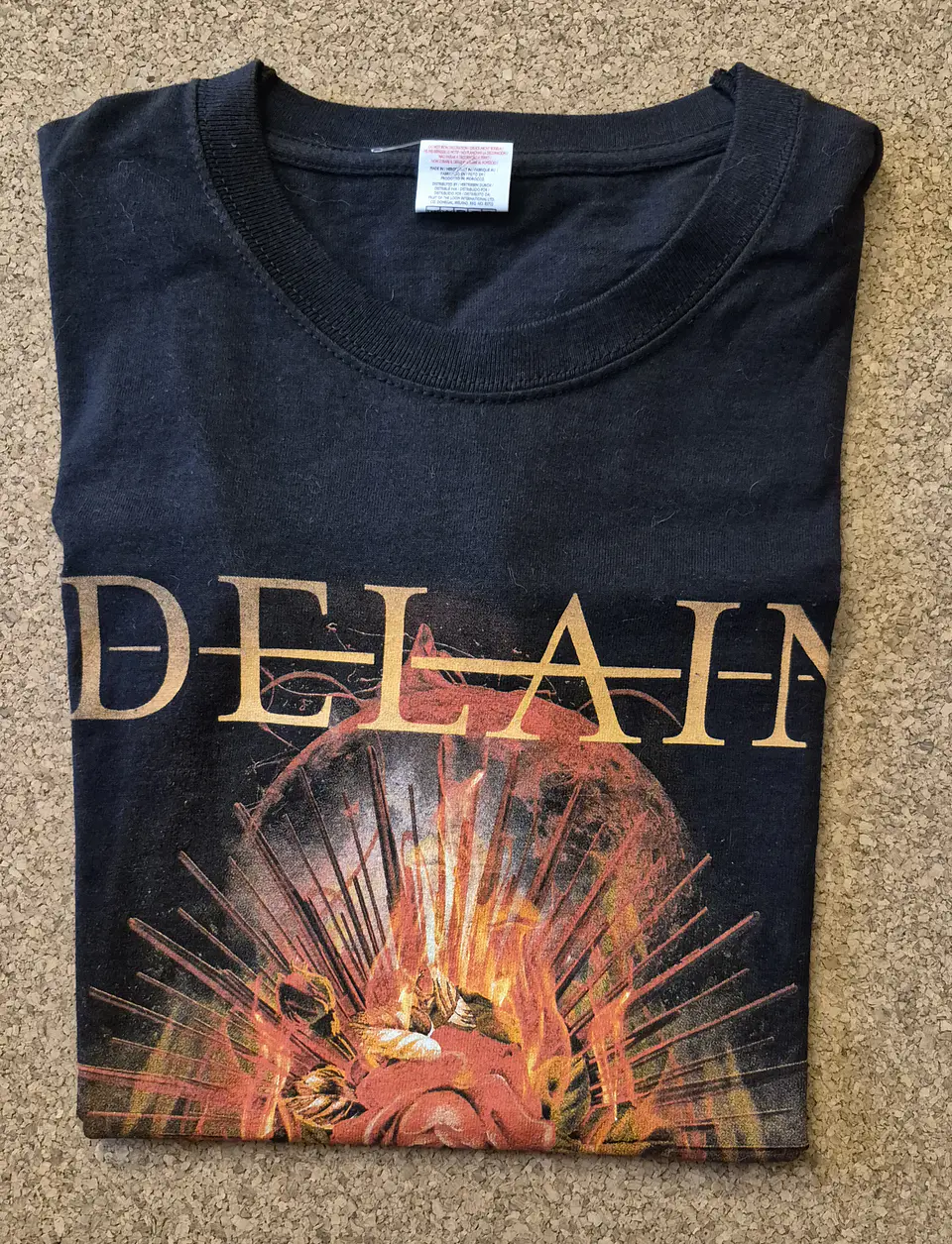 T-Shirt Delain (Tamanho S) 2