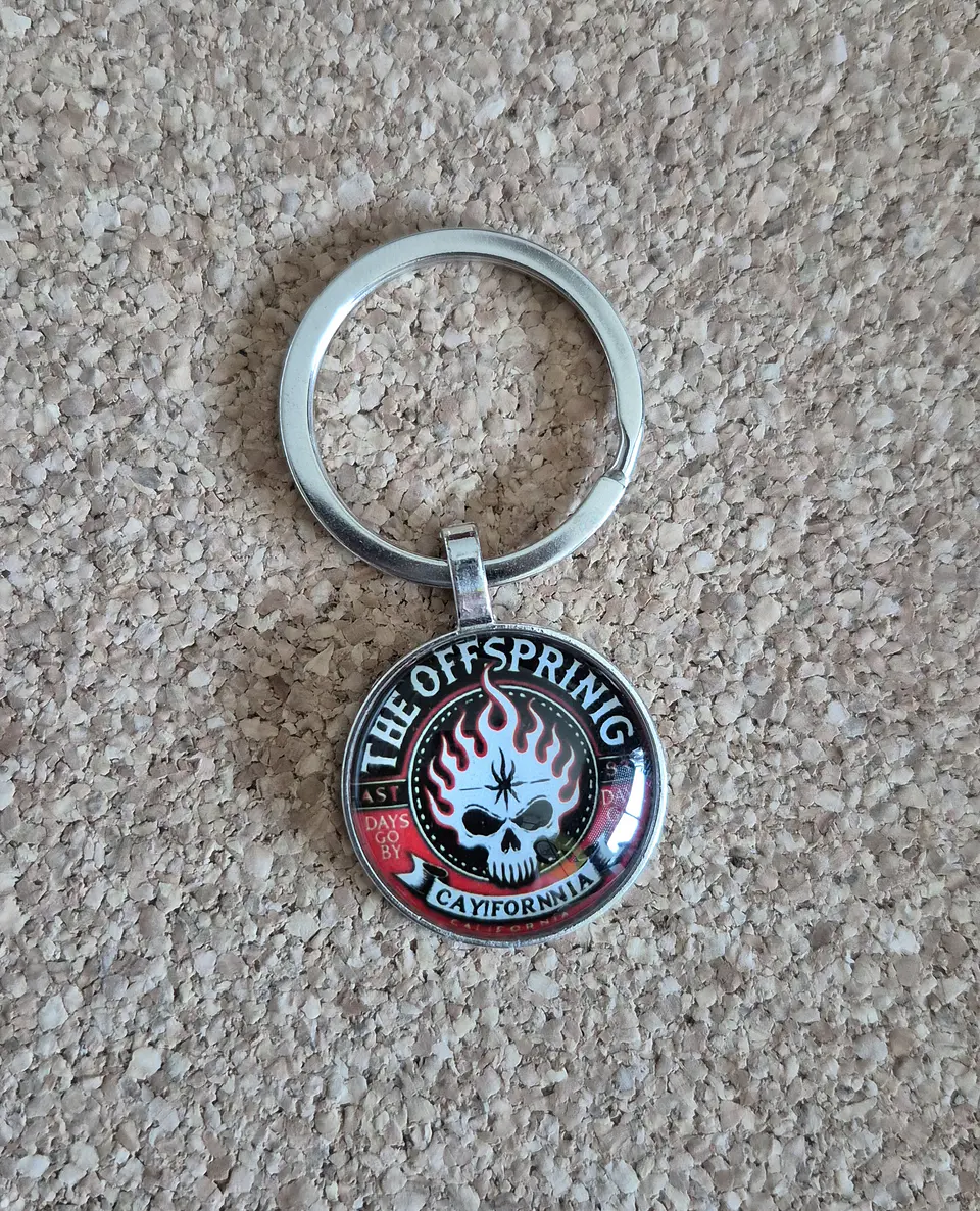 Porta-chaves de Bandas Rock & Metal – Vários Modelos Disponíveis 30