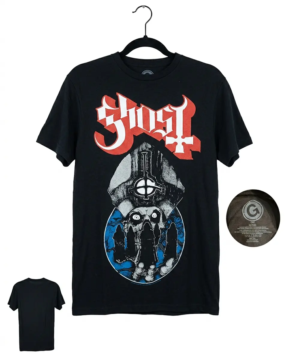 T-Shirt Ghost – Warriors Graphic Design (Tamanho S) 1