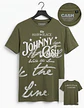 T-Shirt Johnny Cash – American Legend Classic Design (Tamanho S) - Thumbnail 1