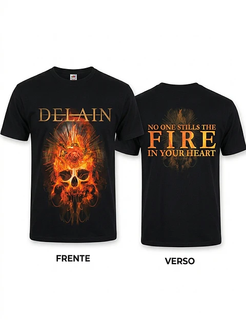 T-Shirt Delain (Tamanho S)