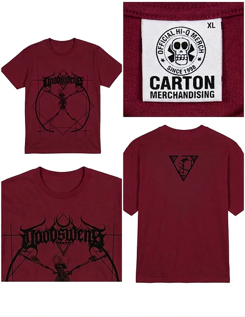 T-Shirt Doodswens (Tamanho L, XL e XXL)