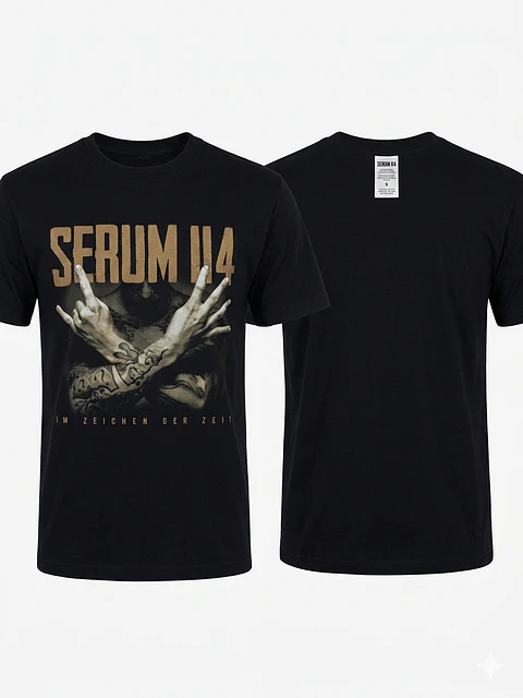 T-Shirt Serum 114 – Im Zeichen der Zeit Graphic Design (Tamanho S e M)