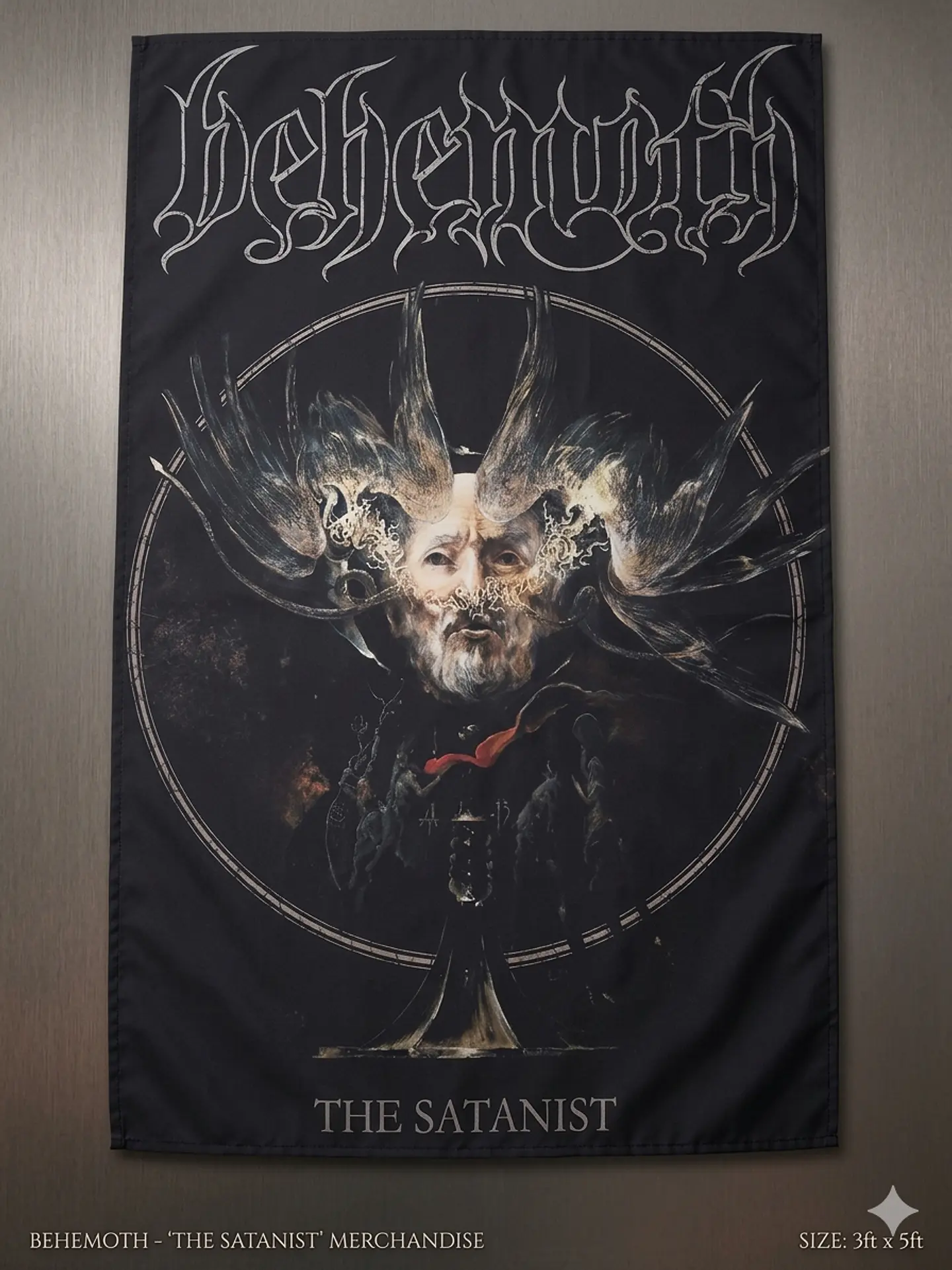 Bandeira Behemoth – The Satanist (65x105cm) 1