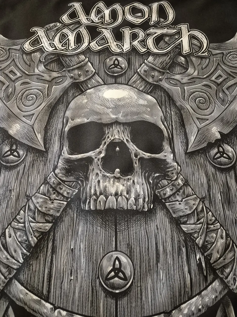 Bandeira Amon Amarth – Skulls & Axes Graphic Design Flag (65x105cm) 3