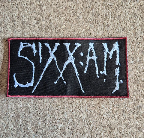 Sixx:A.M. Patch - Embroidered (Sew-on)