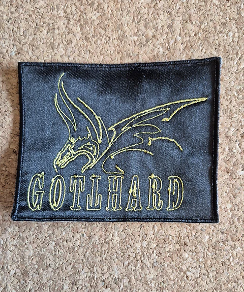 Gotthard Patch - Embroidered (Sew-on)