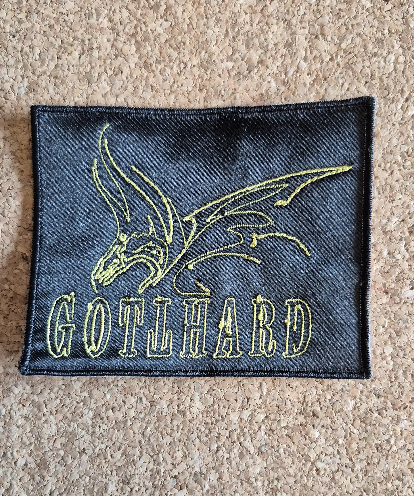 Gotthard Patch - Embroidered (Sew-on) 1