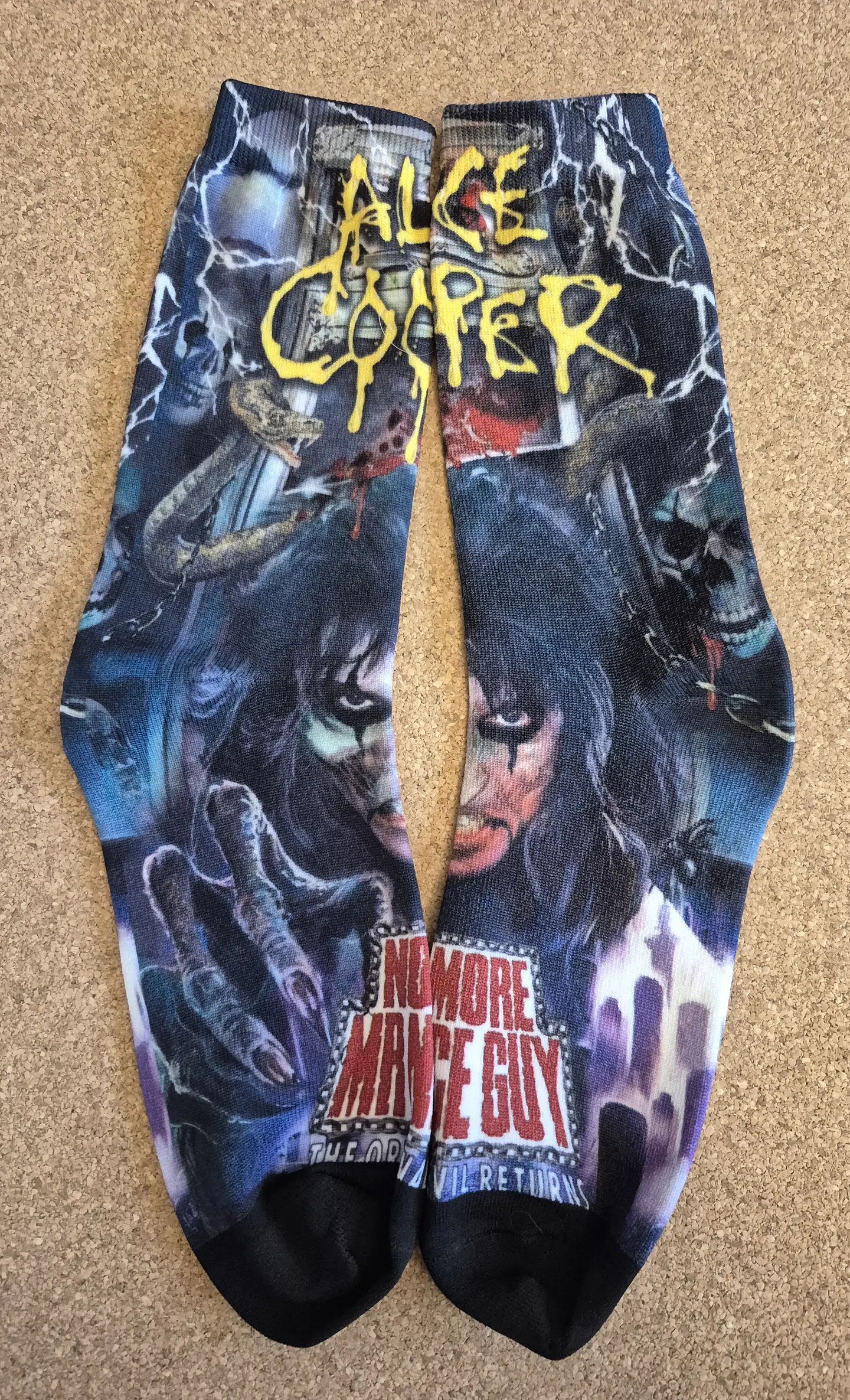 Meias Alice Cooper - Rock / Hard Rock - Tamanho Único 1