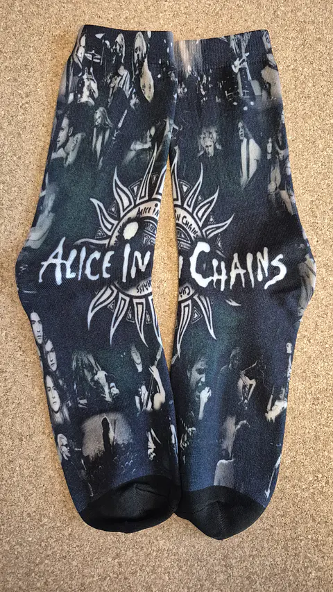 Meias Alice in Chains - 5 Modelos - Tamanho Único