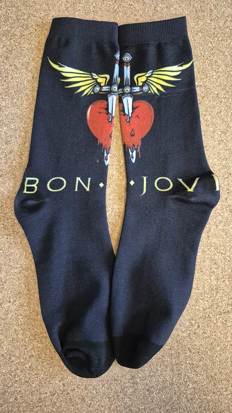 Meias Bon Jovi - 4 Modelos - Tamanho Único (Desde 12,90) 