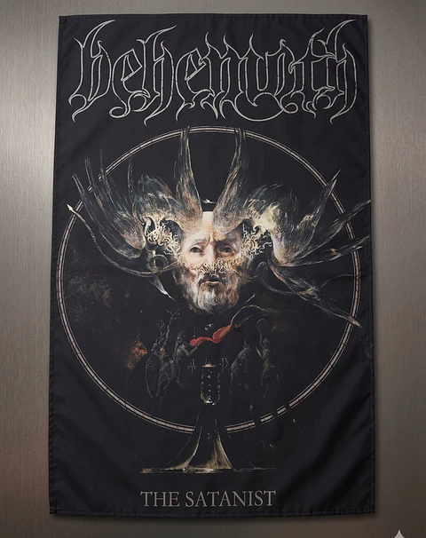 Bandeira Behemoth – The Satanist (65x105cm)