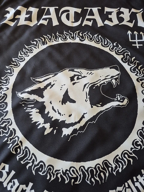 Bandeira Watain – Black Metal Militia Flag (65x105cm)