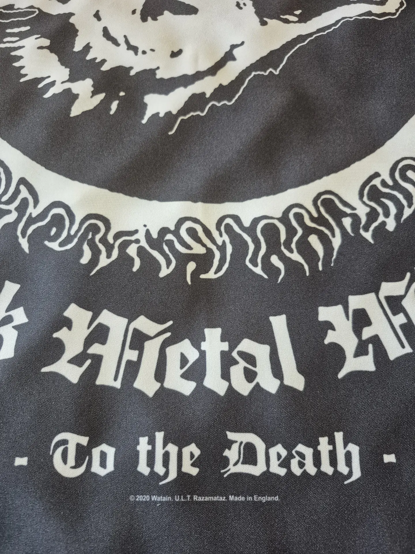 Bandeira Watain – Black Metal Militia Flag (65x105cm) 3
